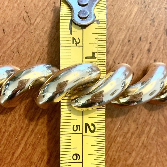 HEAVY ✨ 14K Solid Yellow Gold San Marco Necklace - Picture 6 of 8